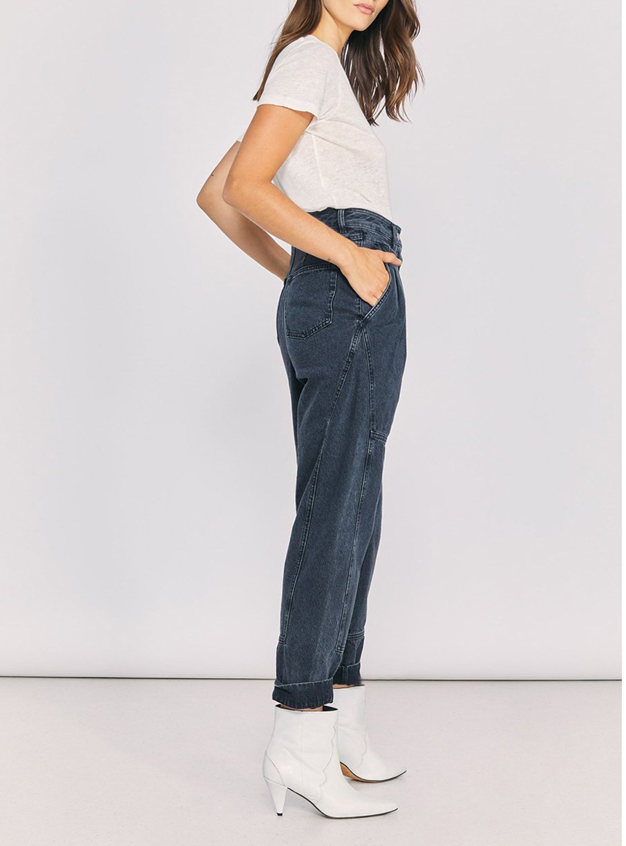 Pantalon Vangir - Used Black