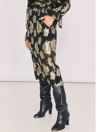 Jupe Braina - Black & Gold