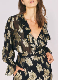 Jupe Braina - Black & Gold