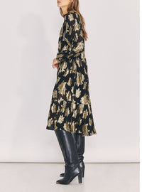 Robe Katte - Black & Gold