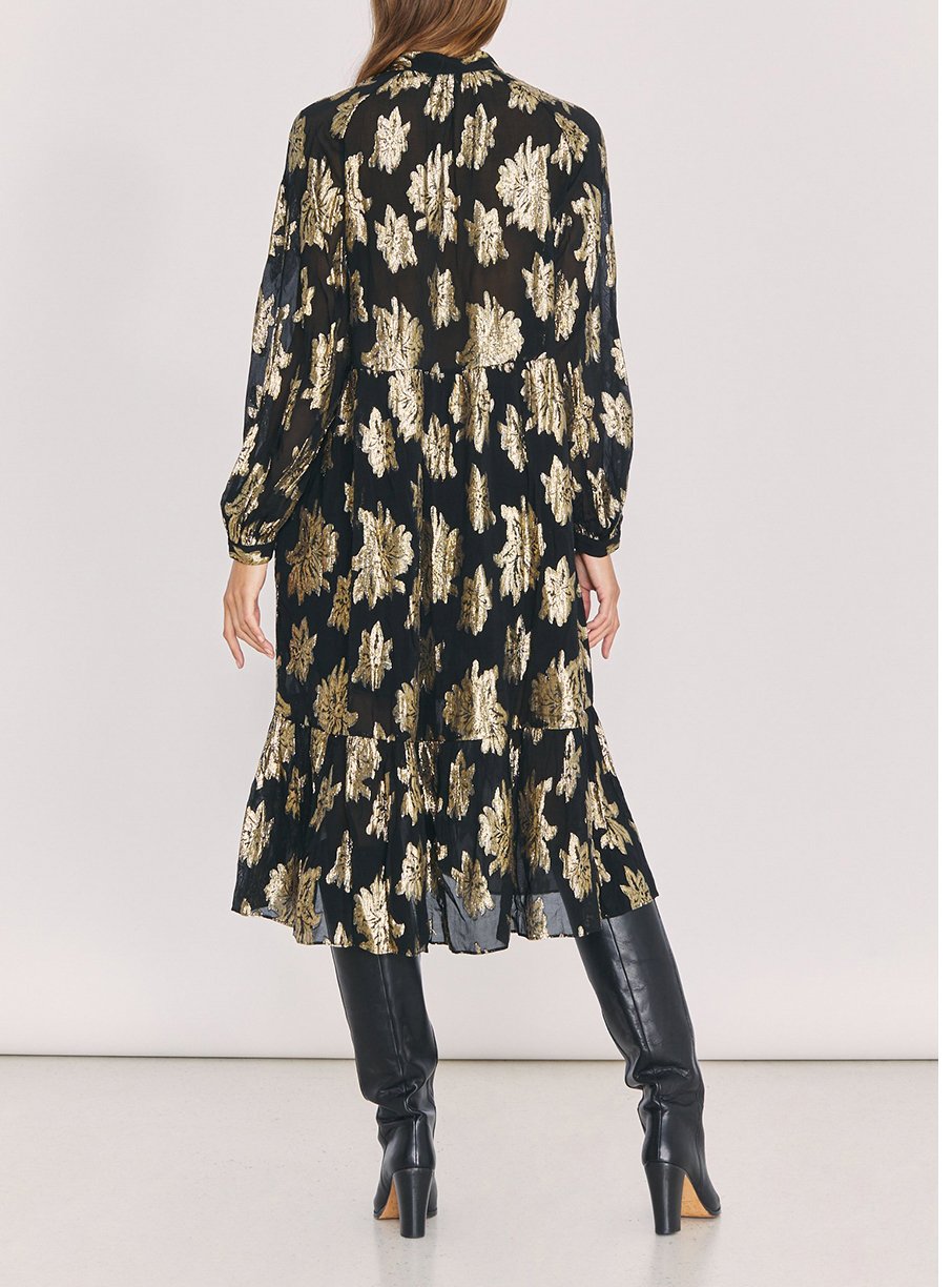 Robe Katte - Black & Gold