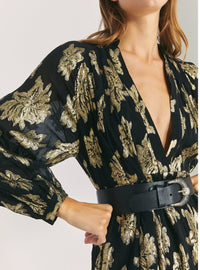 Robe Katte - Black & Gold
