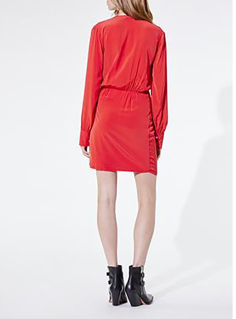 Robe Ophie - Coral Fluo