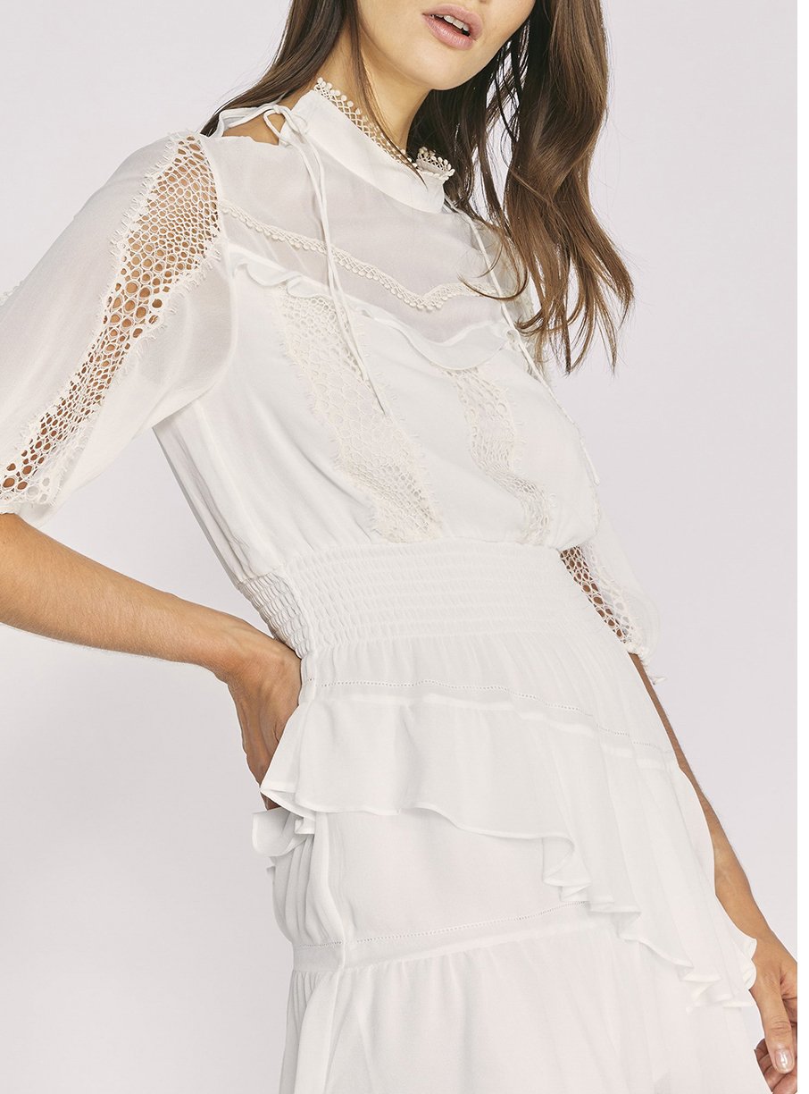 Robe Swirl - Ecru