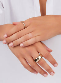 Bague Iconica en Or Blanc 18K