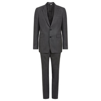 Costume en laine coupe classique - Gris