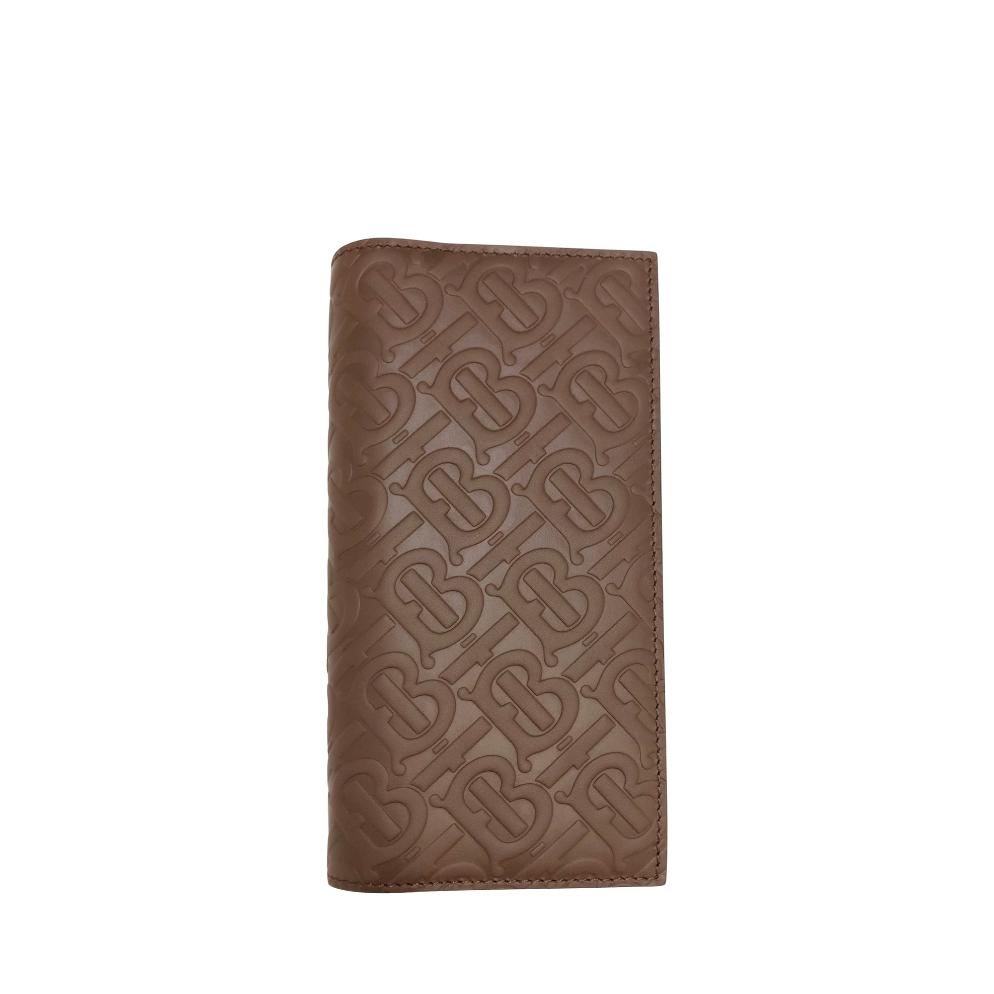 Portefeuille continental en cuir monogram - Hâle sombre